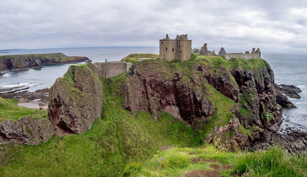 Dunnottar vár Skócia