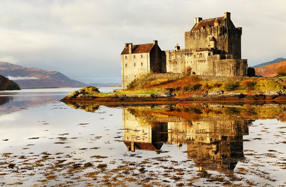 Eilean Donan vár Skócia