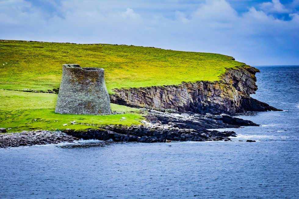 Mousa Broch shetland szigetek