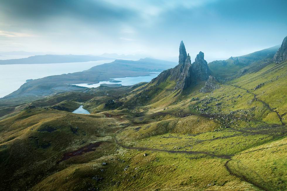 The Quiraing Skye-sziget